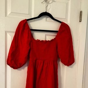 Cute Red Girl’s Billabong Dress